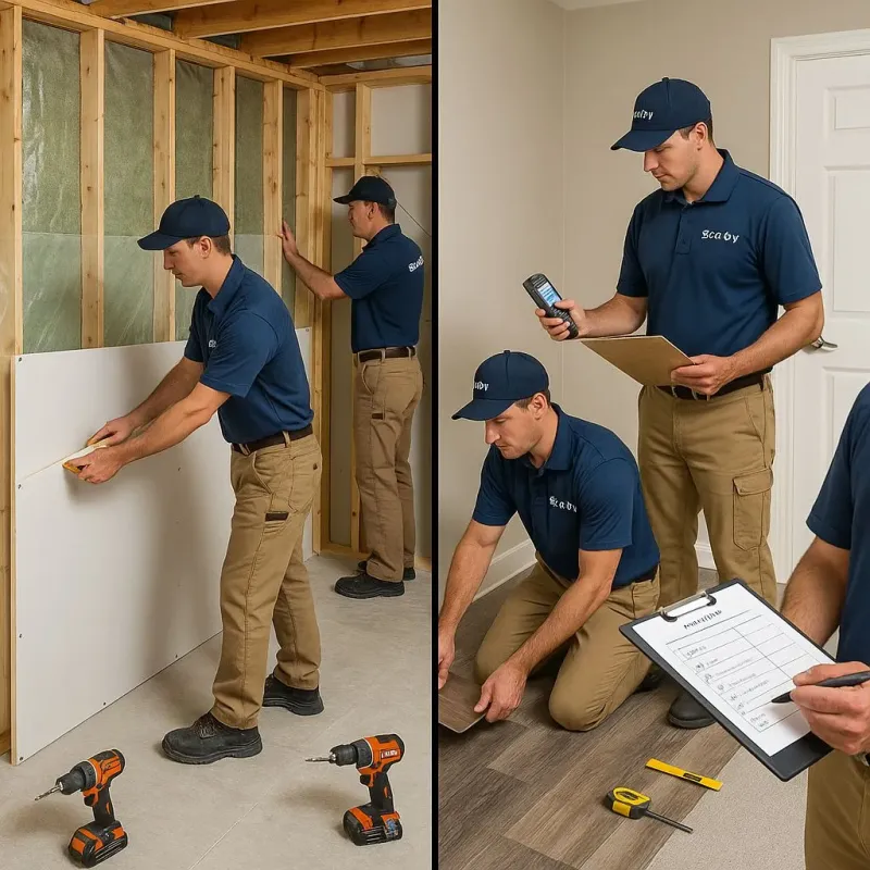 Repairs and Reconstruction process in Lakewood, NY