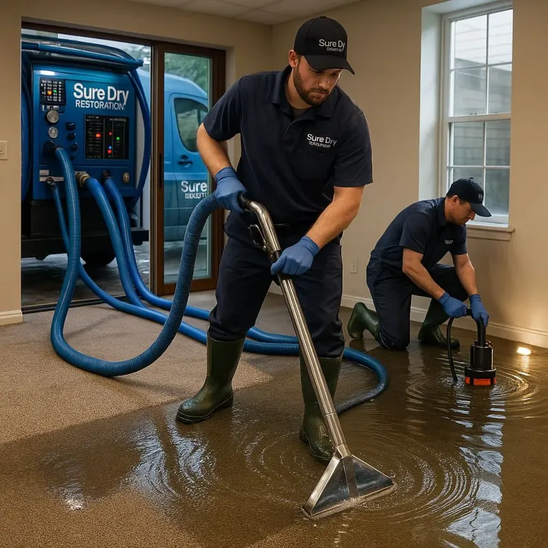 Water Extraction and Removal process in Lakewood, NY